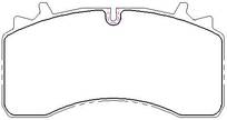 WVA 29162 disc brake pad product photo