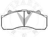 WVA 29143 disc brake pad product photo