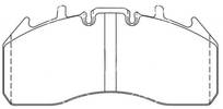 WVA 29187 disc brake pad product photo