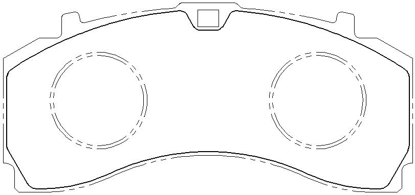 WVA 29246 /  WVA29247 brake pad