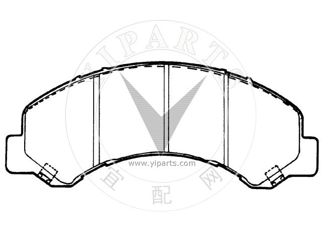 29258 brake pad